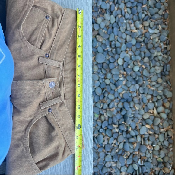 Classic VTG Jordache Brown Denim Hiking Gorpcore Y2K Jeans 10 High Rise Casual - Picture 11 of 12